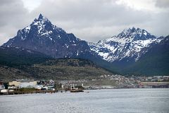 02A Mount Olivia and The Five Brothers From Cruise Ship Sailing Out Of Ushuaia Argentina